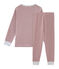 Pyjama petit garçon en côte rouge CARMIN/blanc MARSHMALLOW