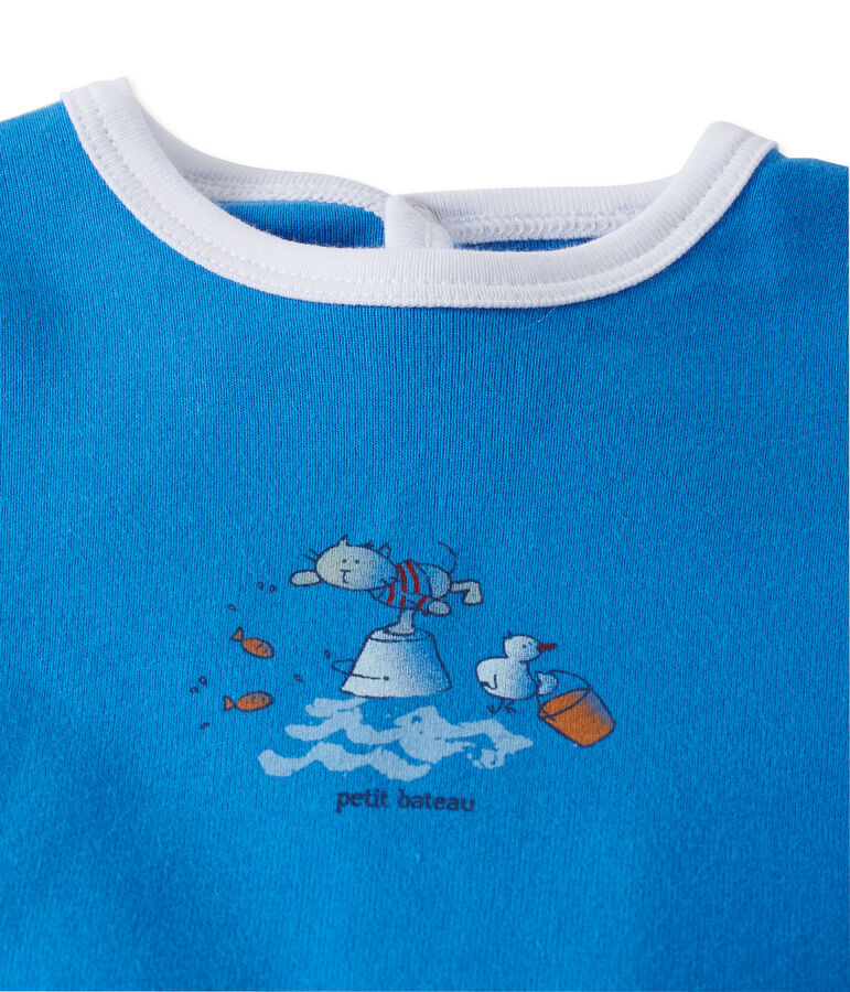 Dors bien b&eacute;b&eacute; mixte bleu Delphinium