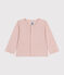 Cardigan en coton bébé rose SALINE