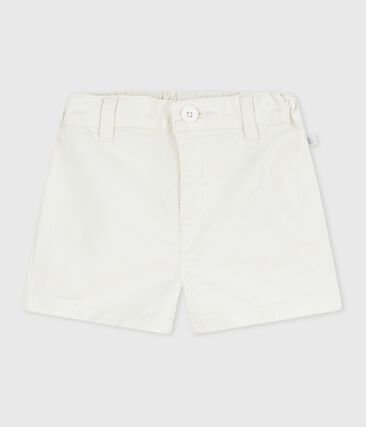 Short bébé en coton uni