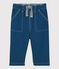 Pantalon en coton bébé. bleu MAJOR
