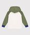 Sweatshirt &agrave; capuche enfant en coton MILK/ MULTICO