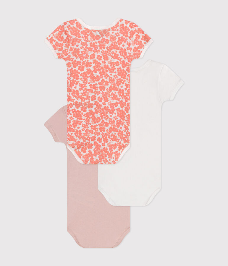 Lot de 3 bodies manches courtes en coton variante 5