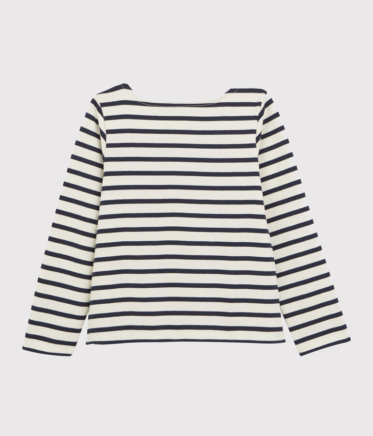 Marini&egrave;re &agrave; n&oelig;ud enfant fille blanc/bleu