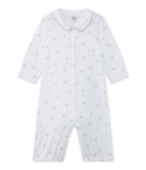 Combisac bébé mixte 2 en 1 blanc ECUME/marron SHITAKE