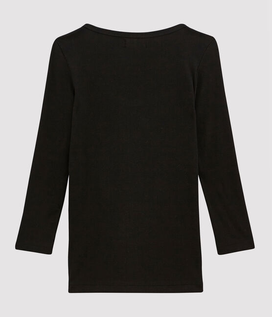 Tee shirt iconique femme noir NOIR