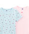 Duo de tee-shirts manches courtes petite fille variante 1
