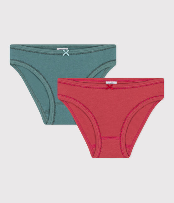 Lot de 2 culottes en coton petite fille variante 1