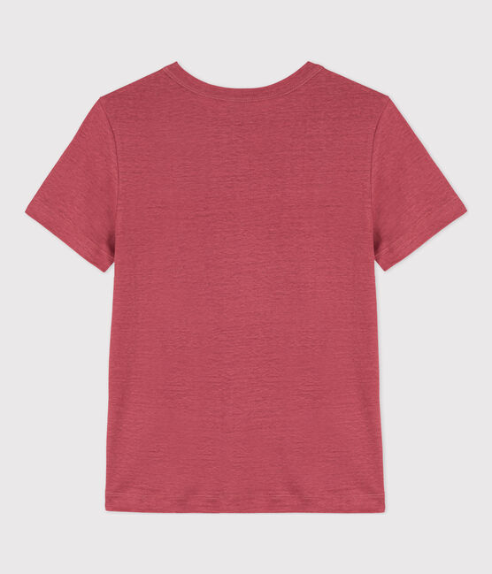 Tee-shirt L'ICONIQUE en lin Femme rose PAPI