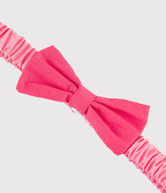 Bandeau cheveux enfant fille rose CUPCAKE