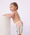 Short de bain b&eacute;b&eacute; ray&eacute; blanc/multicouleur