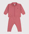 Ensemble sweatshirt et pantalon bébé rose ROSEWOOD