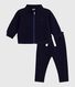 Ensemble sweatshirt et pantalon bébé en coton uni