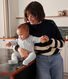 Pyjama en velours bébé