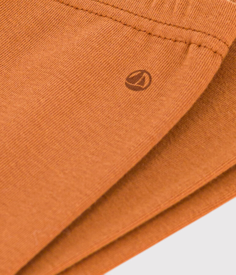 Legging en coton b&eacute;b&eacute; marron