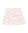 Jupe-Short en coton enfant fille blanc/multicouleur