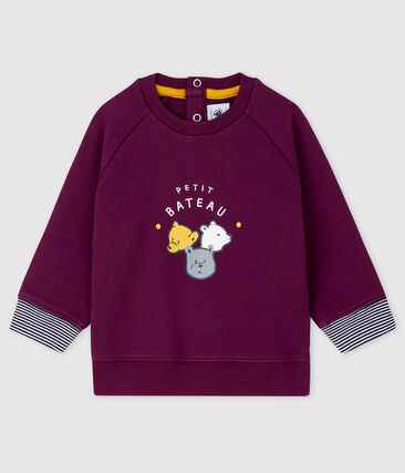 Sweatshirt bébé garçon imprimé