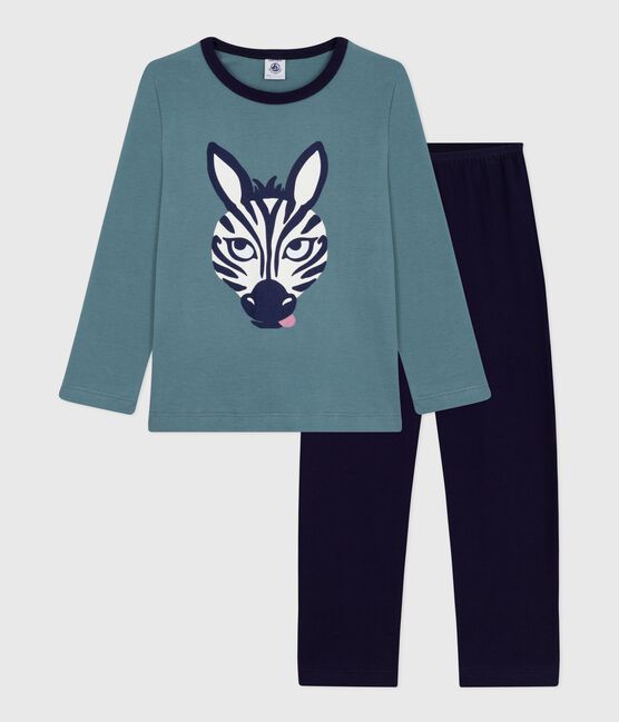 Pyjama enfant en velours SOIR/ GOBELIN