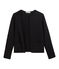 Veste cardigan tubique femme noir NOIR/jaune DORE