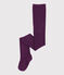 Collant enfant fille violet CEPAGE