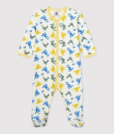 PETIT BATEAU - Dors-bien bébé singes phosphorescents en coton