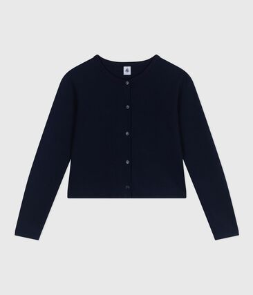 Cardigan femme en coton uni
