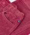 Pantalon wide leg enfant en velours rose