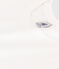 Tee-shirt LE DROIT col rond en coton Femme blanc ECUME