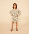 Robe imprimée manches longues en molleton enfant fille AVALANCHE+PANTY/ MULTICO