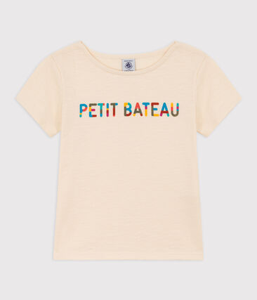 Tee-shirt imprimé en coton enfant fille