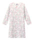 Chemise de nuit fille manches longues imprimée