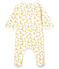 Dors bien bébé garçon en bouclette éponge grattée extra chaude blanc MARSHMALLOW/blanc MULTICO