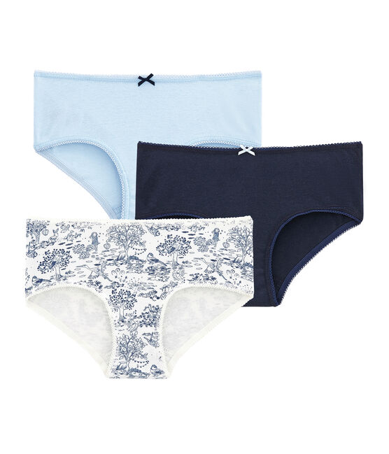 Trio de shorties petite fille variante 1