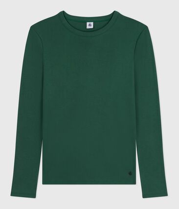 Tee-shirt femme l'iconique en coton manches longues