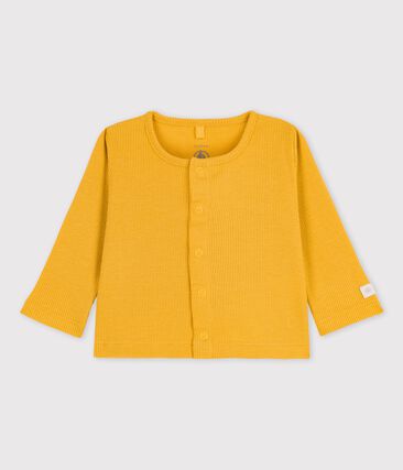 PETIT BATEAU - Cardigan en coton et lyocell bébé