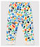 Pantalon sarouel bébé. blanc MARSHMALLOW/blanc MULTICO