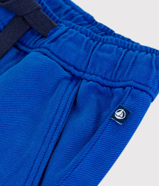 Pantalon enfant en coton bleu SURF