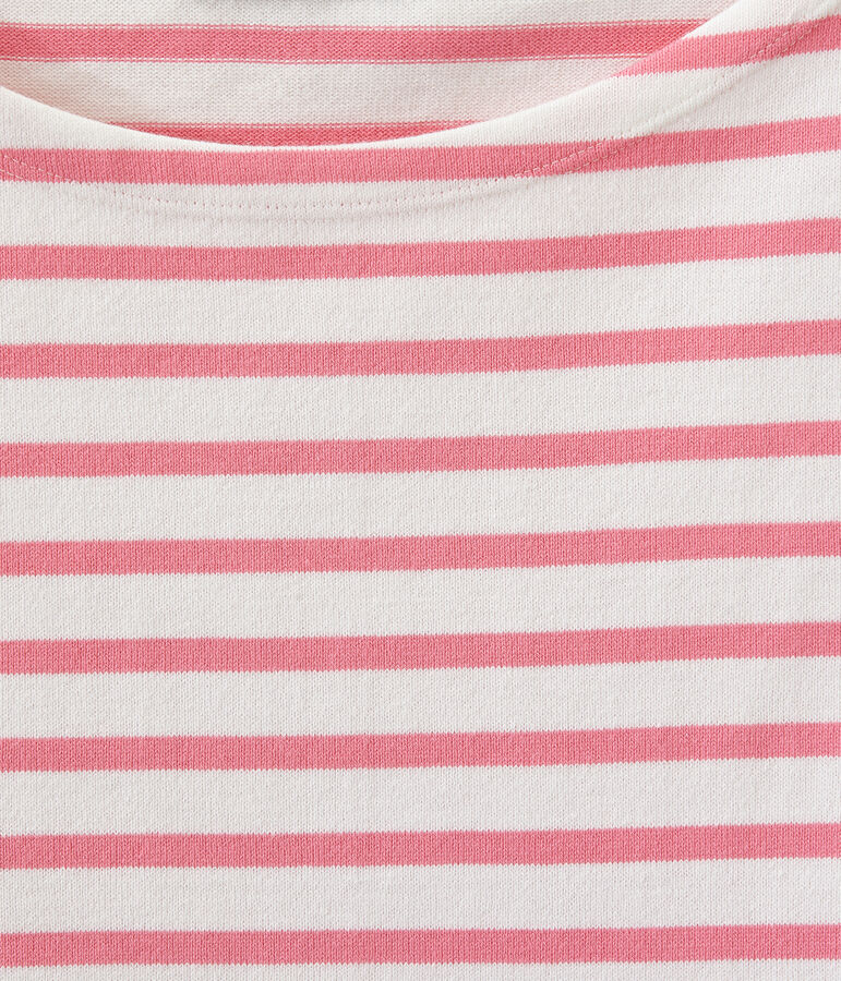 Marini&egrave;re iconique pour femme blanc/rose