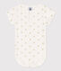 Body manches courtes bébé en coton imprimé palmier