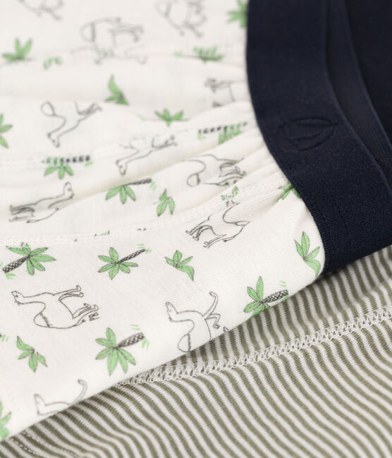 Lot de 2 boxers dromadaires en coton petit garçon variante 1