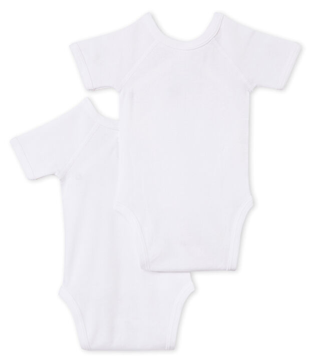 Duo de bodies naissance manches courtes b&eacute;b&eacute; multicouleur