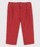 Pantalon en serge craquante bébé marron OMBRIE