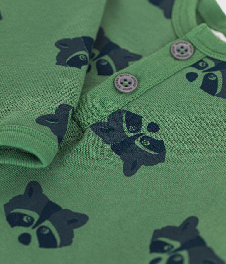 Combinaison longue en molleton b&eacute;b&eacute; PALMERAIE/ MULTICO