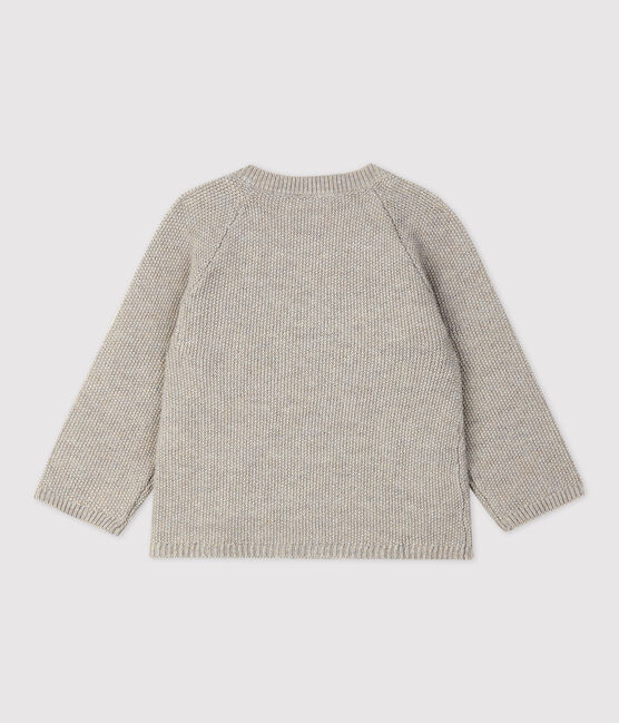 Cardigan bébé en tricot laine et coton FALAISE CHINE