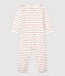 Dors-bien bébé Petit Bateau Je t'aime en coton blanc MARSHMALLOW/rouge TERKUIT