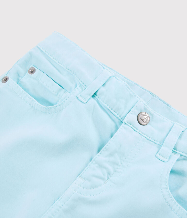 Pantalon enfant fille bleu