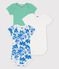 Lot de 3 bodies manches courtes en coton variante 1