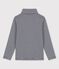 Sous-pull en coton enfant fille / garçon bleu SMOKING/blanc MARSHMALLOW