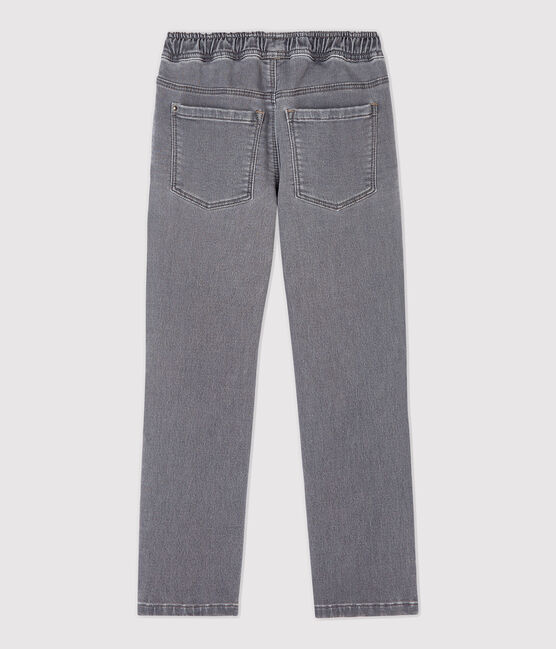 Pantalon regular en denim enfant garçon gris GRIS