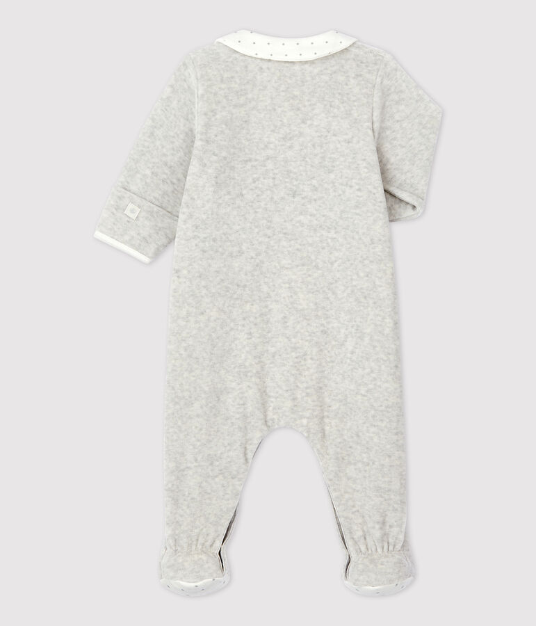 Dors-bien b&eacute;b&eacute; en coton biologique gris